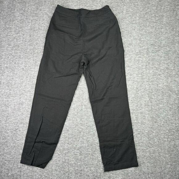 Leith Womens Black Tapered Pants slacks work casual Size S‎ Cotton Blend - Picture 4 of 4